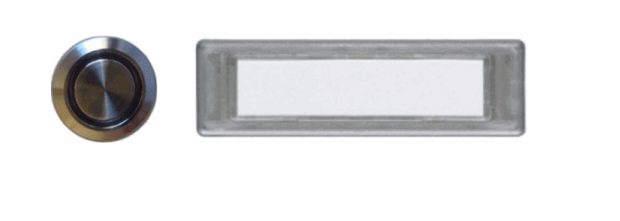 Namensschild DRAWAGbox B30/B40 (74.5 x 19.5mm)